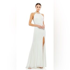 Mac Duggal NWT White Gown retails $398